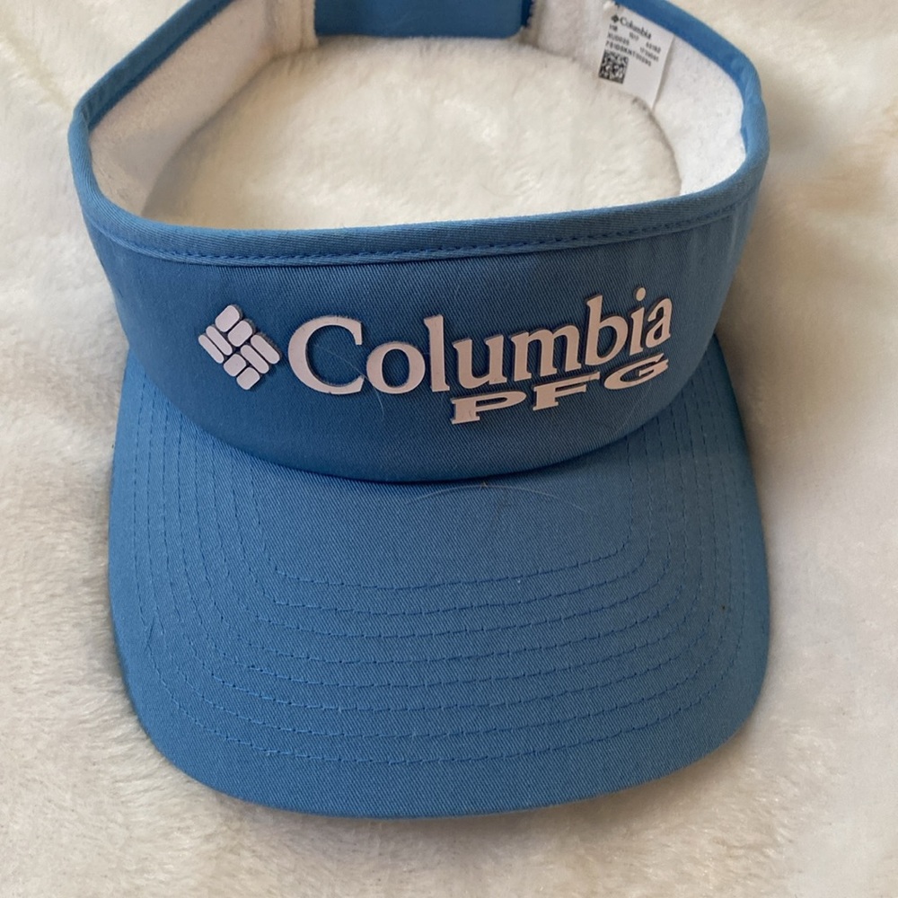 Columbia PFG Light Blue Golf Visor